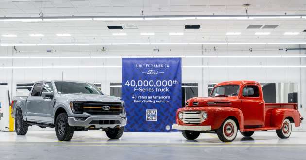 Produksi trak Ford F-Series cecah 40-juta unit!