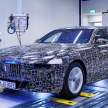 G70 BMW i7 undergoes acoustic testing before debut