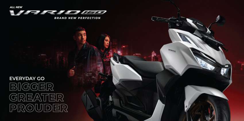 Honda Vario 160 dilancar di Indonesia – pembaharuan menyeluruh termasuk enjin, brek cakera belakang 1411609