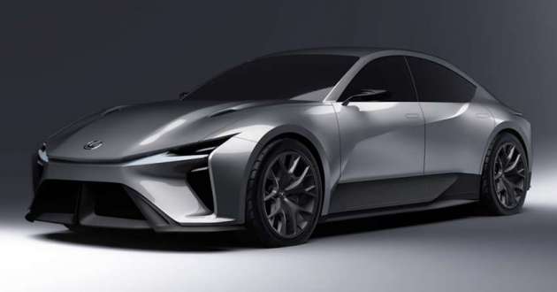 Lexus Electrified Sedan — gambar tambahan ditunjuk