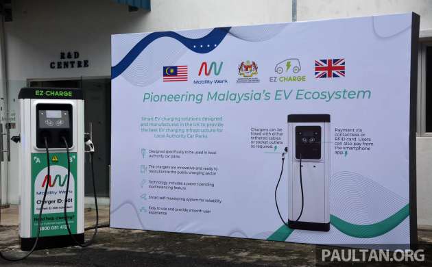 Malaysia’s Mobility Werk signs agreement with UK’s EZ-Charge, aims to produce EV chargers locally