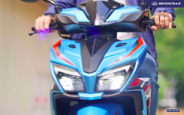 Modenas siarkan satu lagi teaser untuk Karisma 125 S