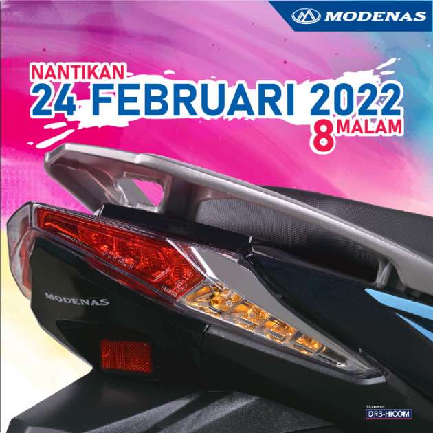 Modenas airs second Modenas Karisma 125 S teaser