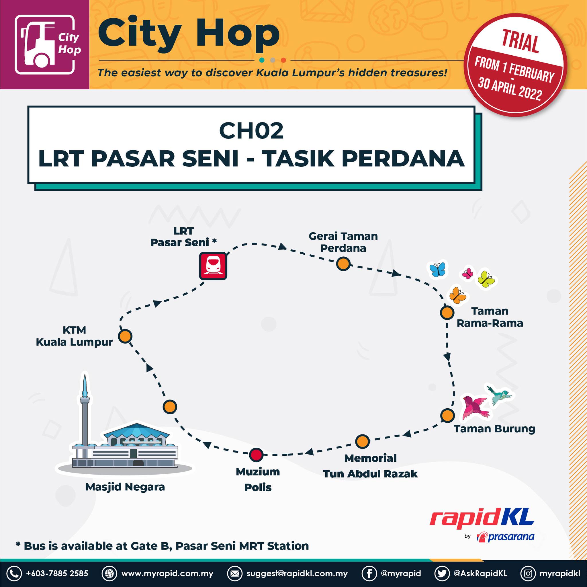 Rapid KL City Hop Bus 1