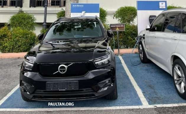 Volvo XC40 Recharge EV sighted in KL; launch soon?