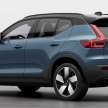 Volvo XC40 facelift now in Europe: design tweaks from C40, Android-based OS, new 231 PS Recharge P6 EV