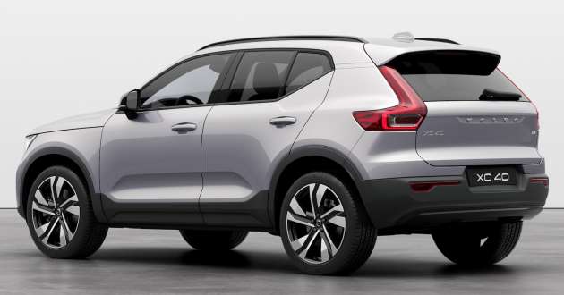Volvo XC40 facelift now in Europe: design tweaks from C40, Android-based OS, new 231 PS Recharge P6 EV