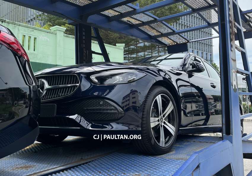 W206 Mercedes-Benz C-Class sighted in Malaysia – C200 Avantgarde and C300 AMG Line debut models 1413191