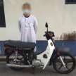 Polis Johor cekup lelaki buat aksi wheelie sambil bawa anak semata-mata mahu tarik perhatian netizen