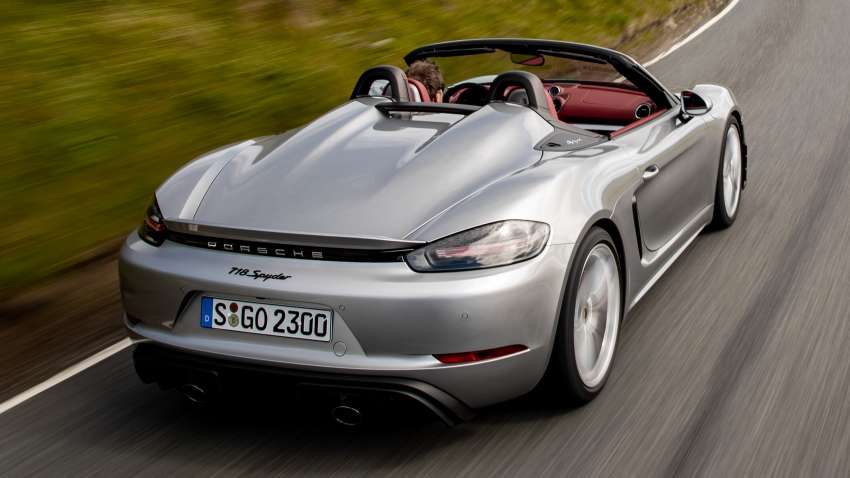 Porsche 718 Boxster, Cayman to go all electric by 2025 1433853