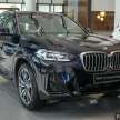 2022 BMW X3 facelift in Malaysia – full live gallery of G01 LCI in xDrive30i M Sport form, priced at RM329k