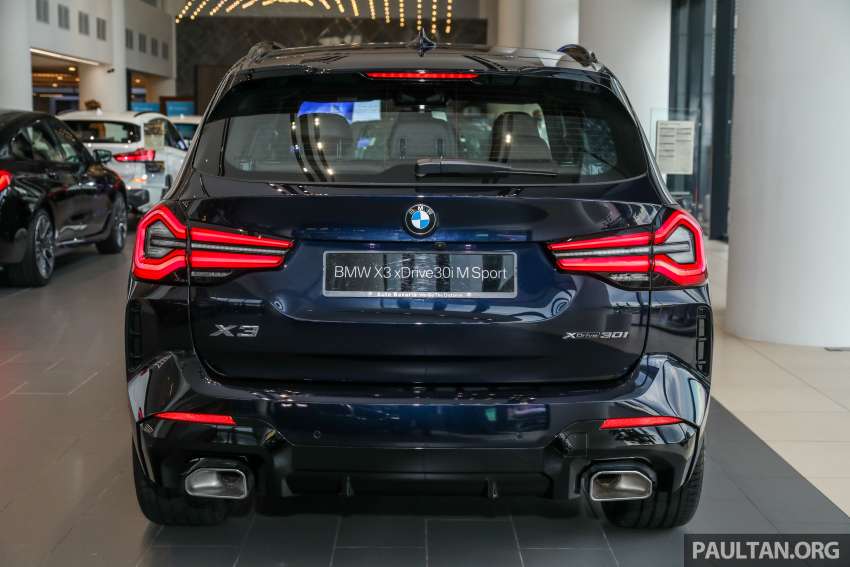 2022 BMW X3 facelift in Malaysia – full live gallery of G01 LCI in xDrive30i M Sport form, priced at RM329k 1427931