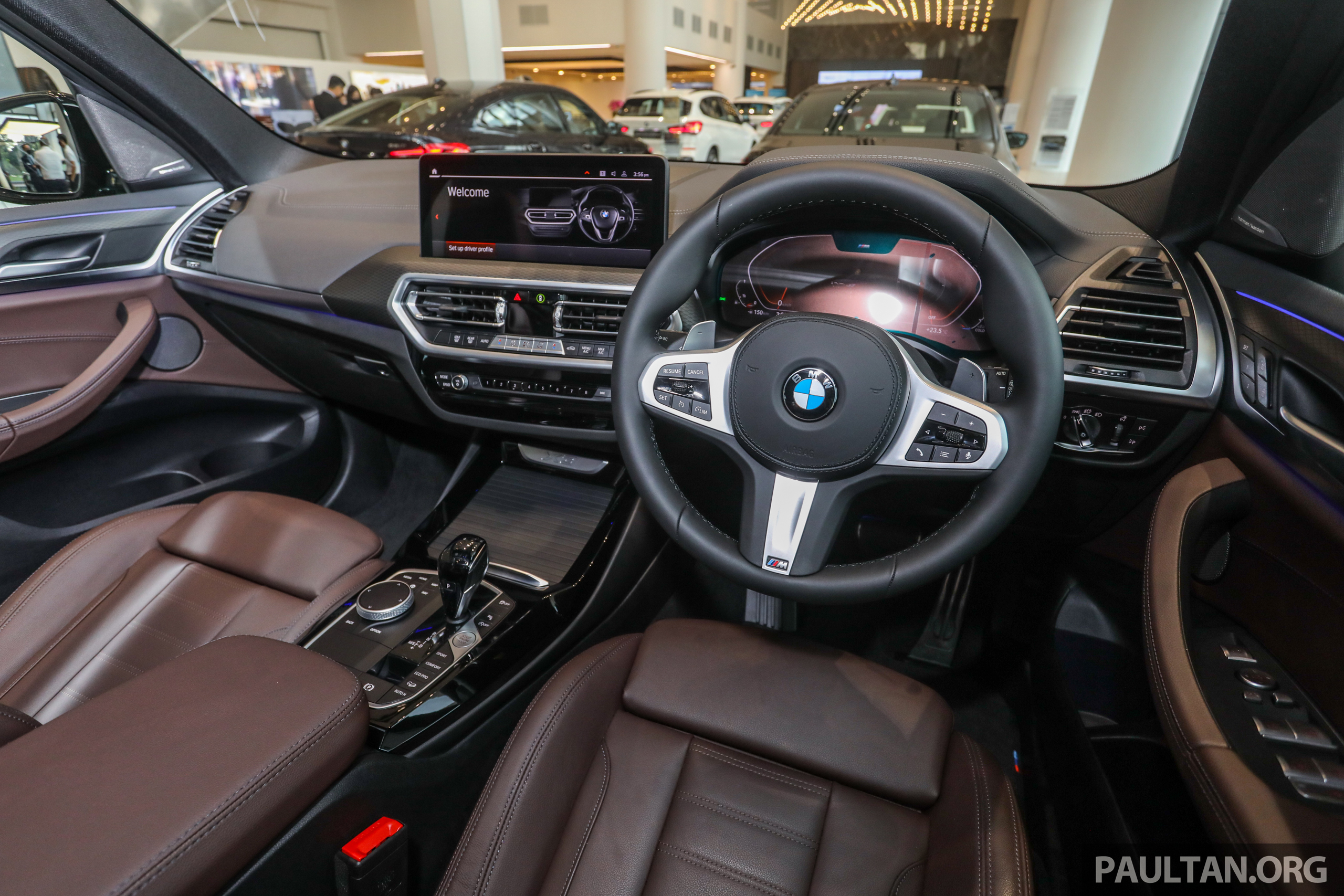 2022 BMW X3 xDrive30i M Sport Malaysia_Int-21 - Paul Tan's Automotive News