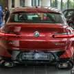 2022 BMW X4 facelift in Malaysia – full live gallery of the G02 ‘X3 Coupe’ in xDrive30i M Sport form, RM387k