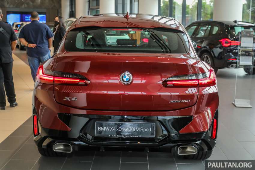 BMW X4 2022 facelift di Malaysia — galeri penuh bagi varian tunggal xDrive30i M Sport, harga dari RM387k 1428803