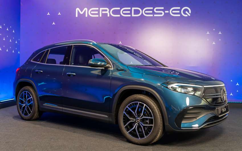 2022 Mercedes-Benz EQA250 AMG Line launched in Malaysia – 190 PS, 429 km EV range; priced fr RM278k 1426995