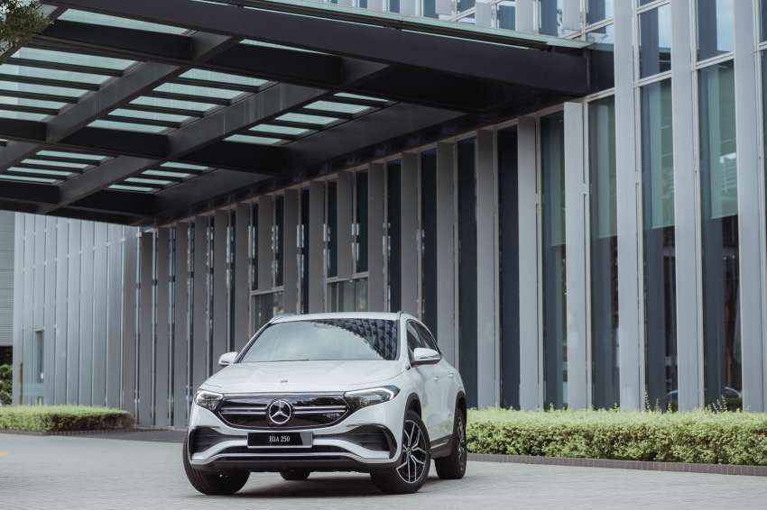 2022 Mercedes-Benz EQA250 AMG Line launched in Malaysia – 190 PS, 429 km EV range; priced fr RM278k 1427018