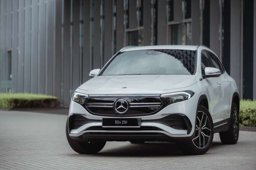 2022 Mercedes-Benz EQA250 AMG Line launched in Malaysia – 190 PS, 429 km EV range; priced fr RM278k 1427020