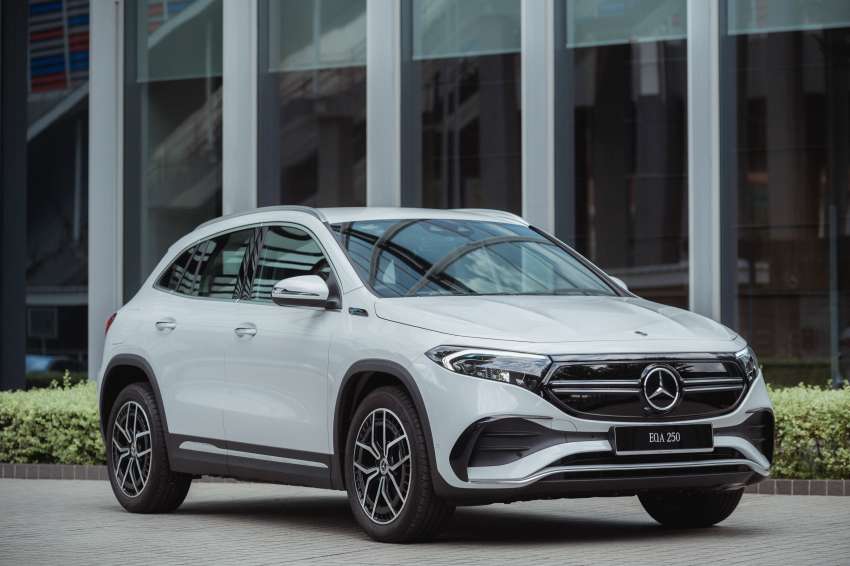 2022 Mercedes-Benz EQA250 AMG Line launched in Malaysia – 190 PS, 429 km EV range; priced fr RM278k 1427021
