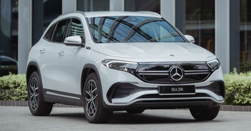 2022 Mercedes-Benz EQA250 AMG Line launched in Malaysia – 190 PS, 429 km EV range; priced fr RM278k 1427022