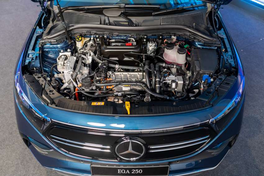 2022 Mercedes-Benz EQA250 AMG Line launched in Malaysia – 190 PS, 429 km EV range; priced fr RM278k 1427001