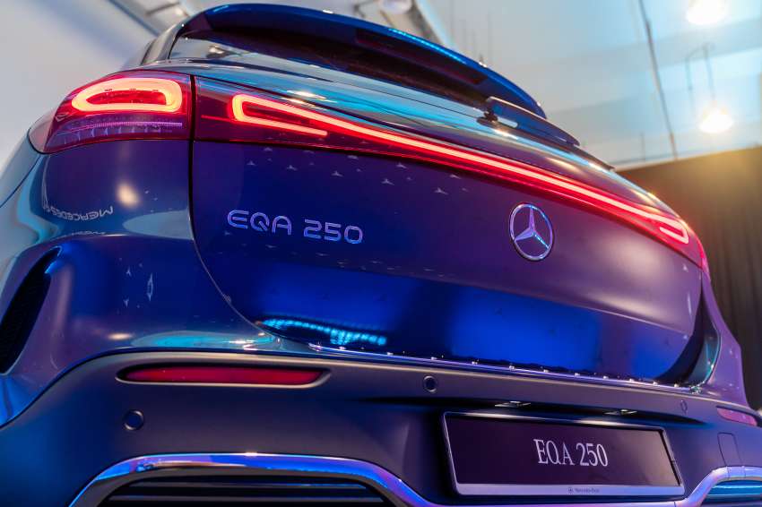 2022 Mercedes-Benz EQA250 AMG Line launched in Malaysia – 190 PS, 429 km EV range; priced fr RM278k 1427002