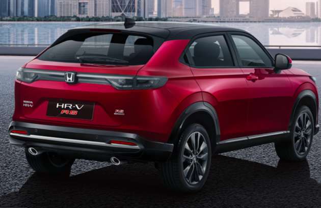 2022 Honda HR-V launched in Indonesia – four variants, 1.5 litre NA and turbo versions;  fr RM104,738