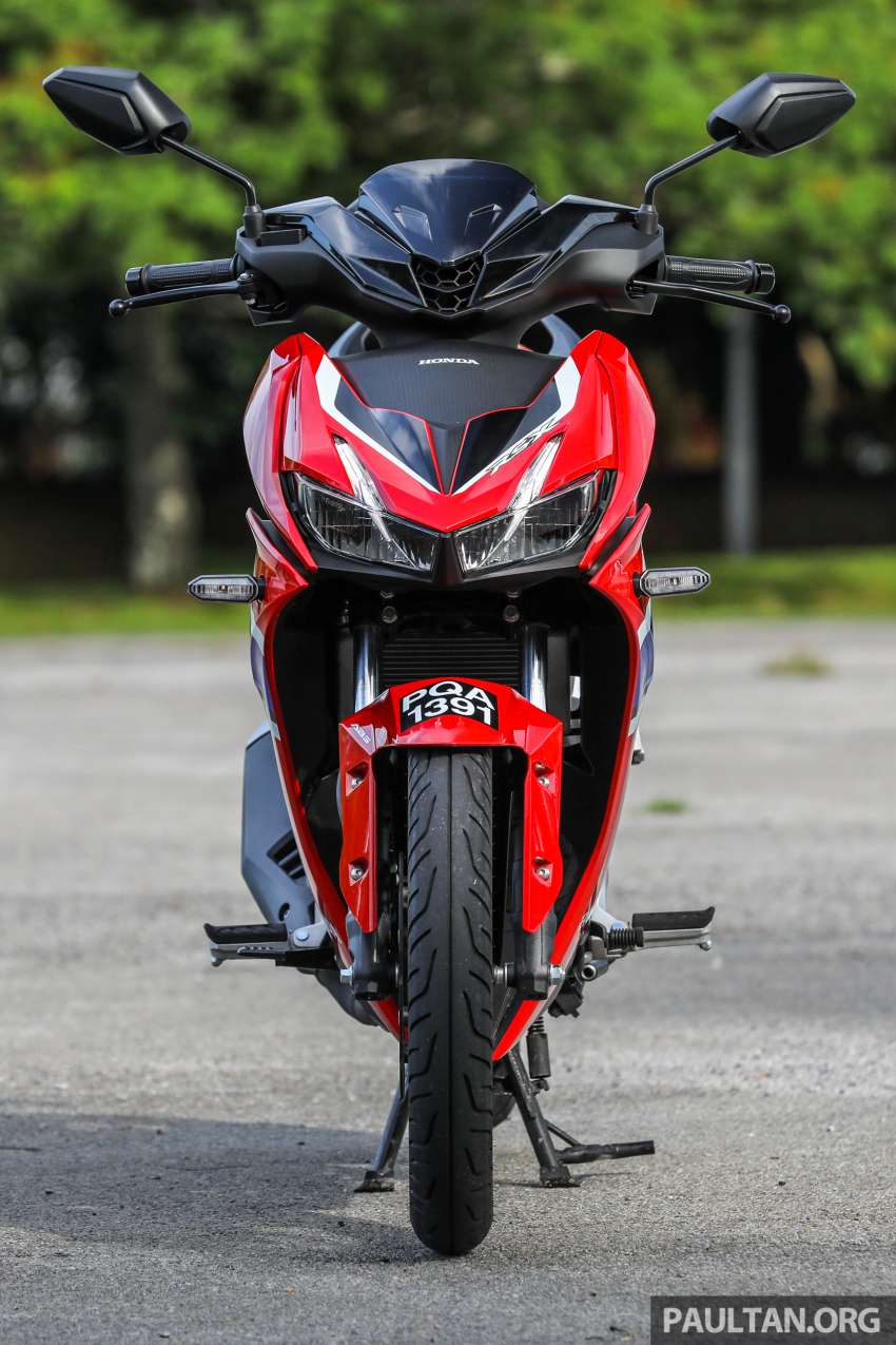 2022 Honda RS-X vs Yamaha Y16ZR Malaysian review 1429569