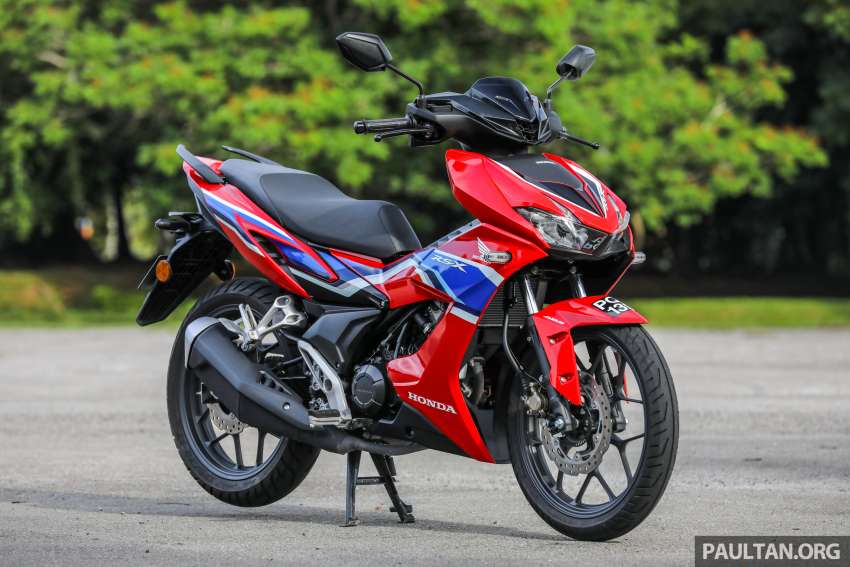2022 Honda RS-X vs Yamaha Y16ZR Malaysian review 1429556