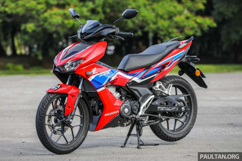2022 Honda RS-X vs Yamaha Y16ZR Malaysian review 1429558