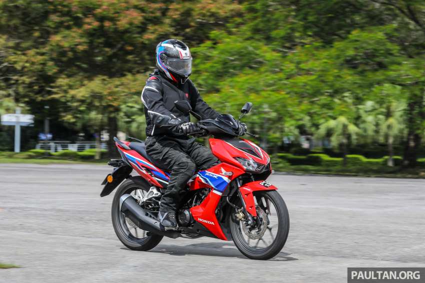 2022 Honda RS-X vs Yamaha Y16ZR Malaysian review 1429624
