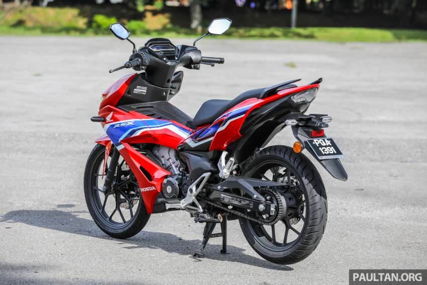 2022 Honda RS-X vs Yamaha Y16ZR Malaysian review 1429561