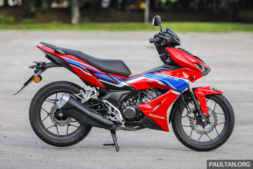 2022 Honda RS-X vs Yamaha Y16ZR Malaysian review 1429564