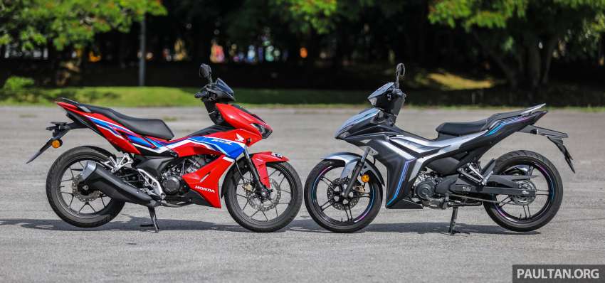 2022 Honda RS-X vs Yamaha Y16ZR Malaysian review 1431679