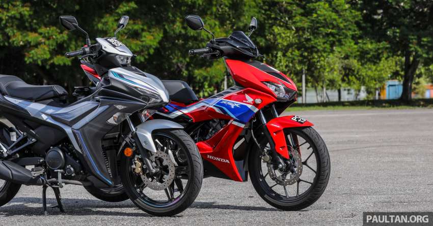 2022 Honda RS-X vs Yamaha Y16ZR Malaysian review 1431689