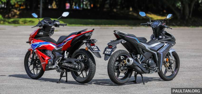 2022 Honda RS-X vs Yamaha Y16ZR Malaysian review 1431684
