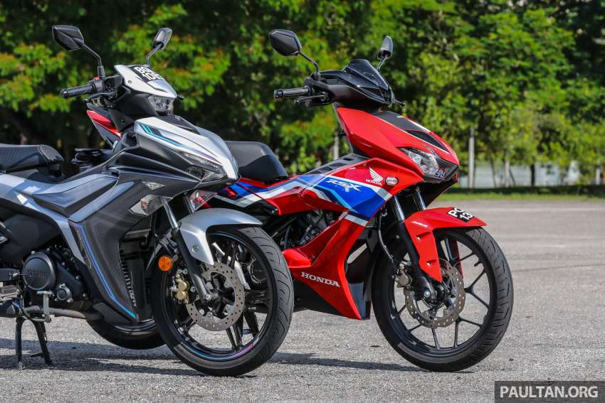 2022 Honda RS-X vs Yamaha Y16ZR Malaysian review 1431688