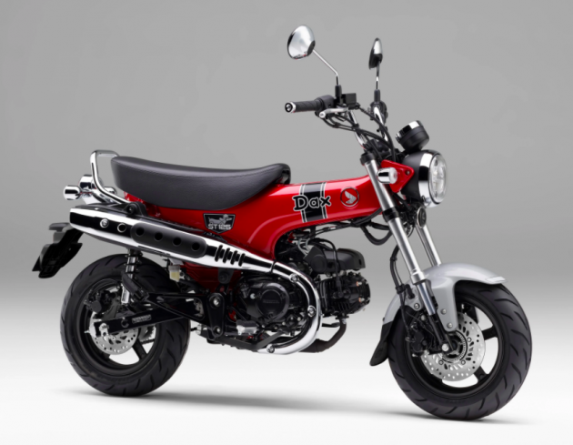 Honda ST125 Dax tiba di Eropah – 125 cc, 4-kelajuan