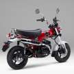 2022 Honda ST125 Dax for minibike lineup in Europe