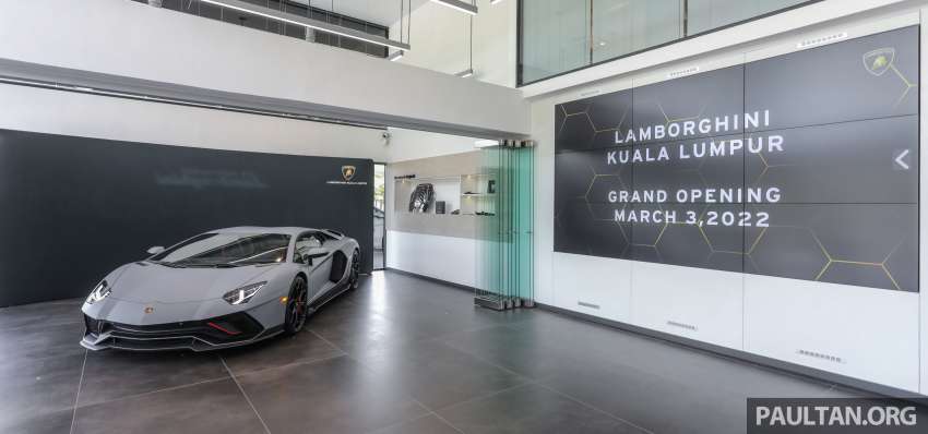 Lamborghini Kuala Lumpur lancar bilik pameran baru di Glenmarie — 2,249 unit terjual di Asia Pasifik 2021 1423878