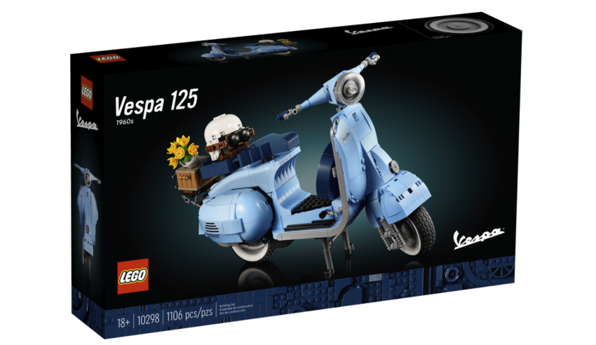 Vespa 125 in Lego, 1:1 scale Lego replica coming soon 1423648