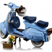 Vespa 125 in Lego, 1:1 scale Lego replica coming soon