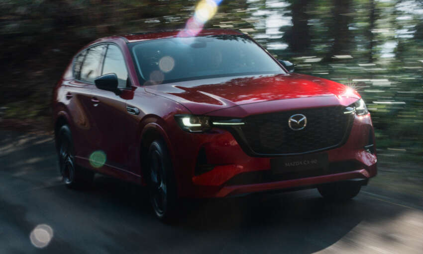 2022 Mazda CX-60 debuts – brand’s first PHEV with 327 PS, 63 km EV range; six-cylinder engines later 1425899