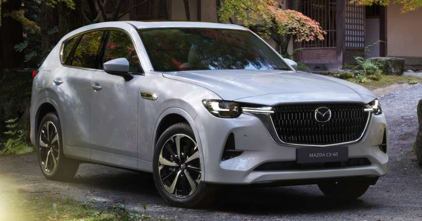 2022 Mazda CX-60 debuts – brand’s first PHEV with 327 PS, 63 km EV range; six-cylinder engines later Image #1425946