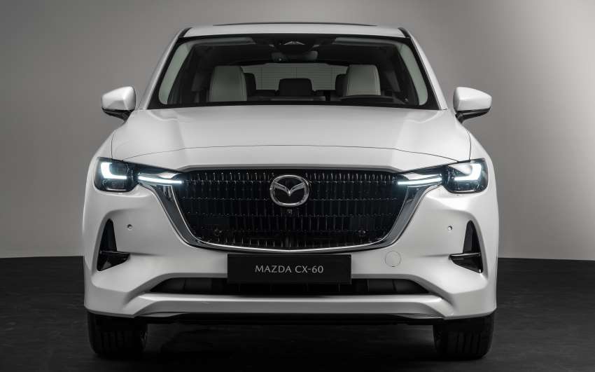 2022 Mazda CX-60 debuts – brand’s first PHEV with 327 PS, 63 km EV range; six-cylinder engines later Image #1425965