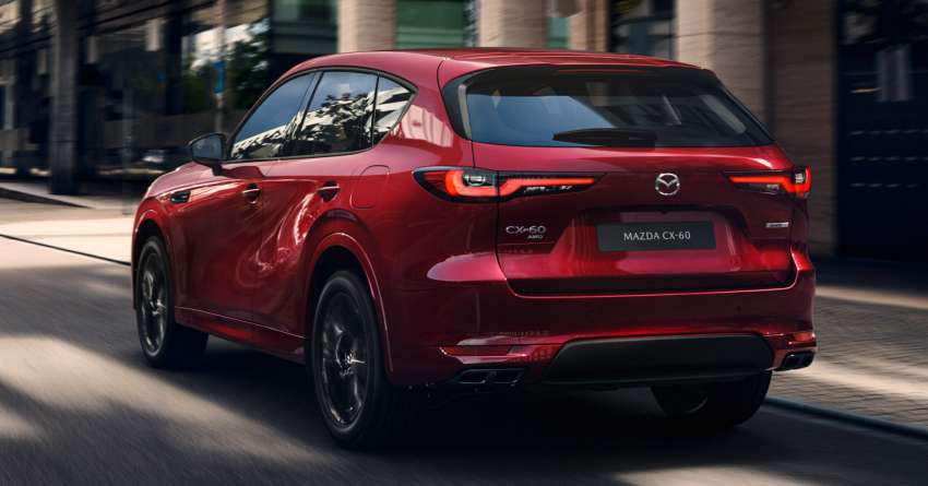 2022 Mazda CX-60 debuts – brand’s first PHEV with 327 PS, 63 km EV range; six-cylinder engines later Image #1425905