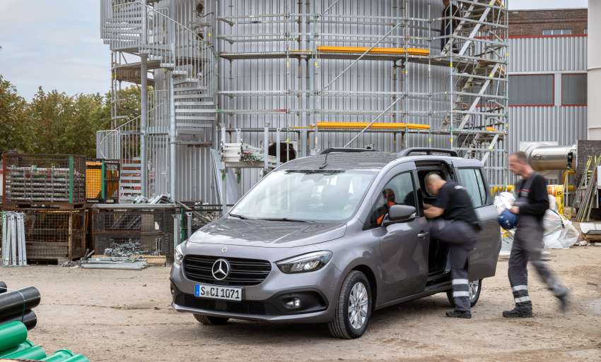 Mercedes-Benz T-Class debut on April 26 – passenger-focused version of Citan; smaller than the V-Class 1437132