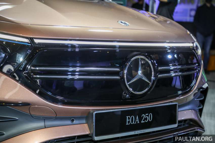 Mercedes-Benz EQA250 AMG Line 2022 dilancar di Malaysia — 190 PS, 429 km jarak; harga dari RM278k 1427740