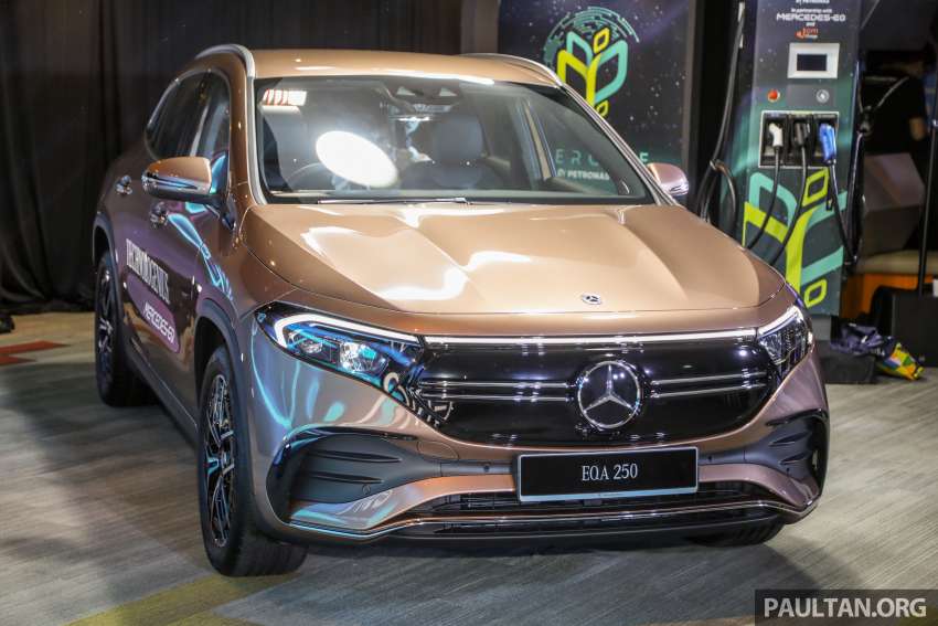 2022 Mercedes-Benz EQA250 AMG Line launched in Malaysia – 190 PS, 429 km EV range; priced fr RM278k 1427563