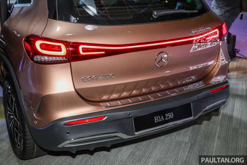 Mercedes-Benz EQA250 AMG Line 2022 dilancar di Malaysia — 190 PS, 429 km jarak; harga dari RM278k 1427751